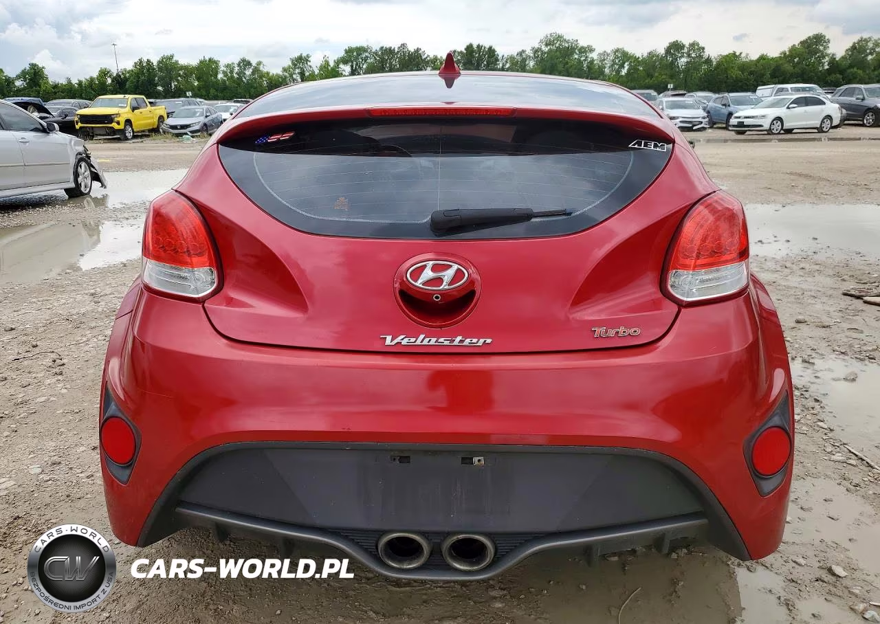 2016 Hyundai Veloster Turbo VIN:KMHTC6AE2GU291732 - 6