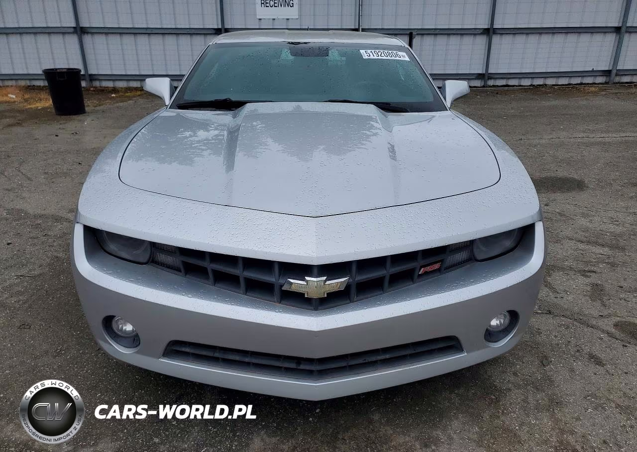 2011 Chevrolet Camaro Lt VIN:2G1FB1ED9B9190162 - 5