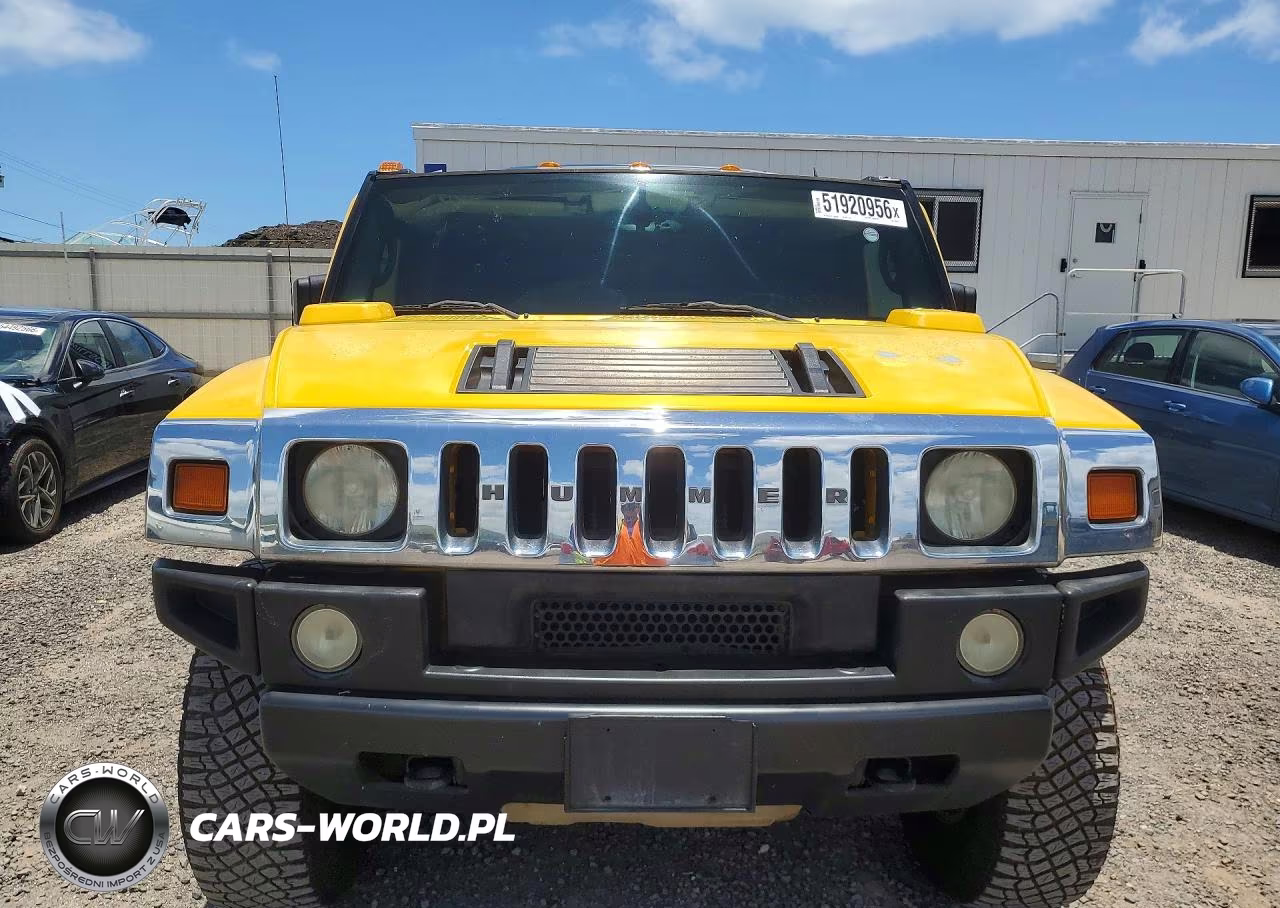 2005 Hummer H2 VIN:5GRGN23U65H129183 - 5