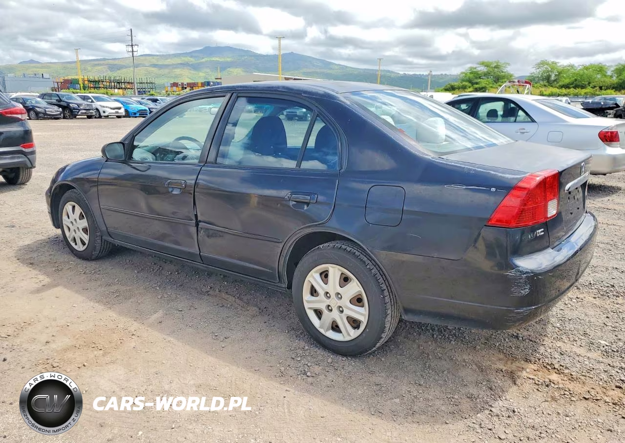 2003 Honda Civic Ex VIN:2HGES267X3H601210 - 2