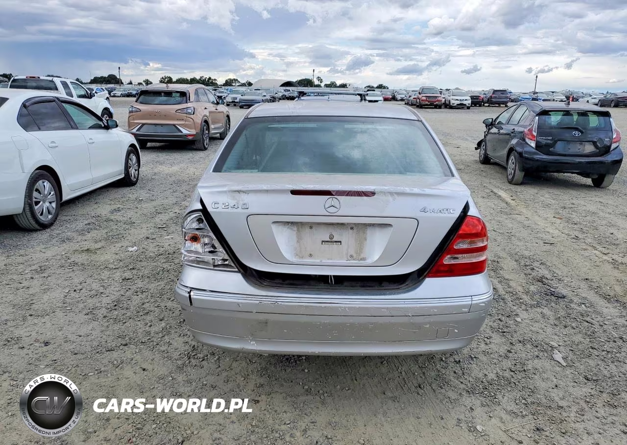 2003 Mercedes-Benz C 240 4Matic VIN:WDBRF81J23F391910 - 6