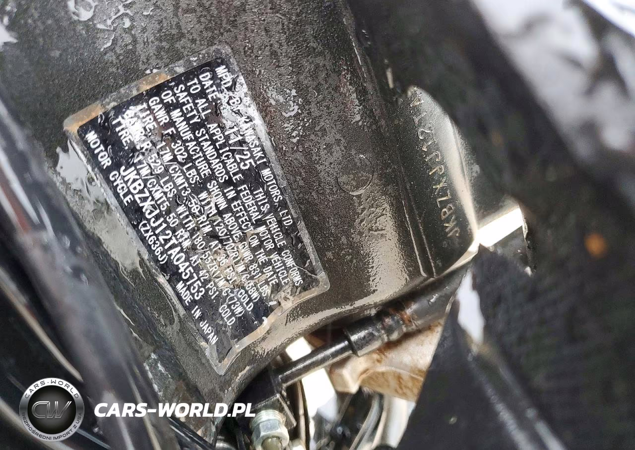 2026 Kawasaki Zx636 K VIN:JKBZXJJ12TA045753 - 8
