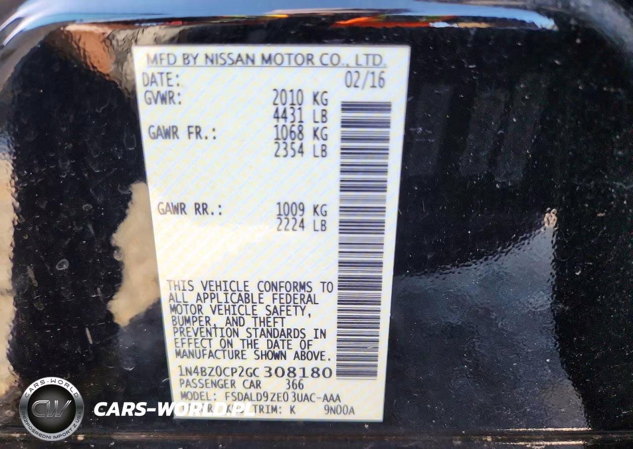 2016 Nissan Leaf Sv VIN:1N4BZ0CP2GC308180 - 14