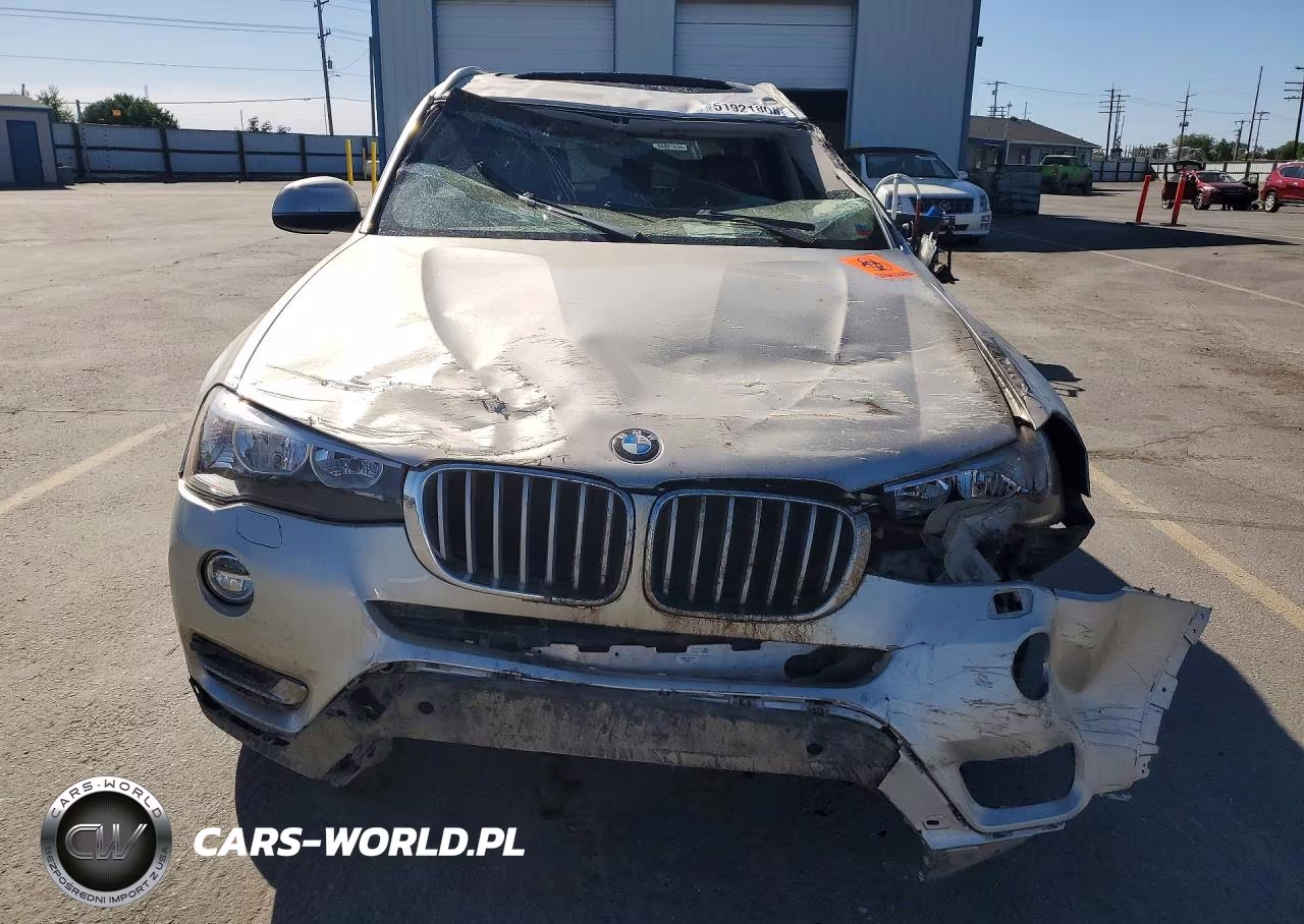 2015 BMW X3 xDrive28D VIN:5UXWY3C50F0E95497 - 5