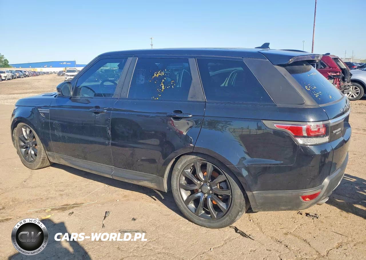 2016 Land Rover Range Rover Sport Hse VIN:SALWR2VF3GA640063 - 2