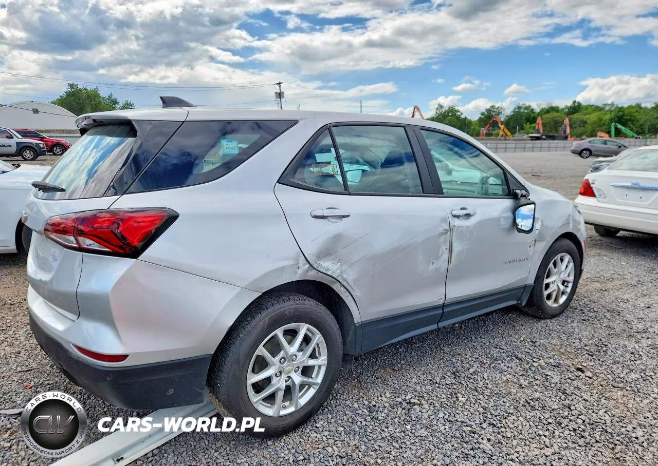 2022 Chevrolet Equinox Ls VIN:3GNAXFEV1NS152383 - 3