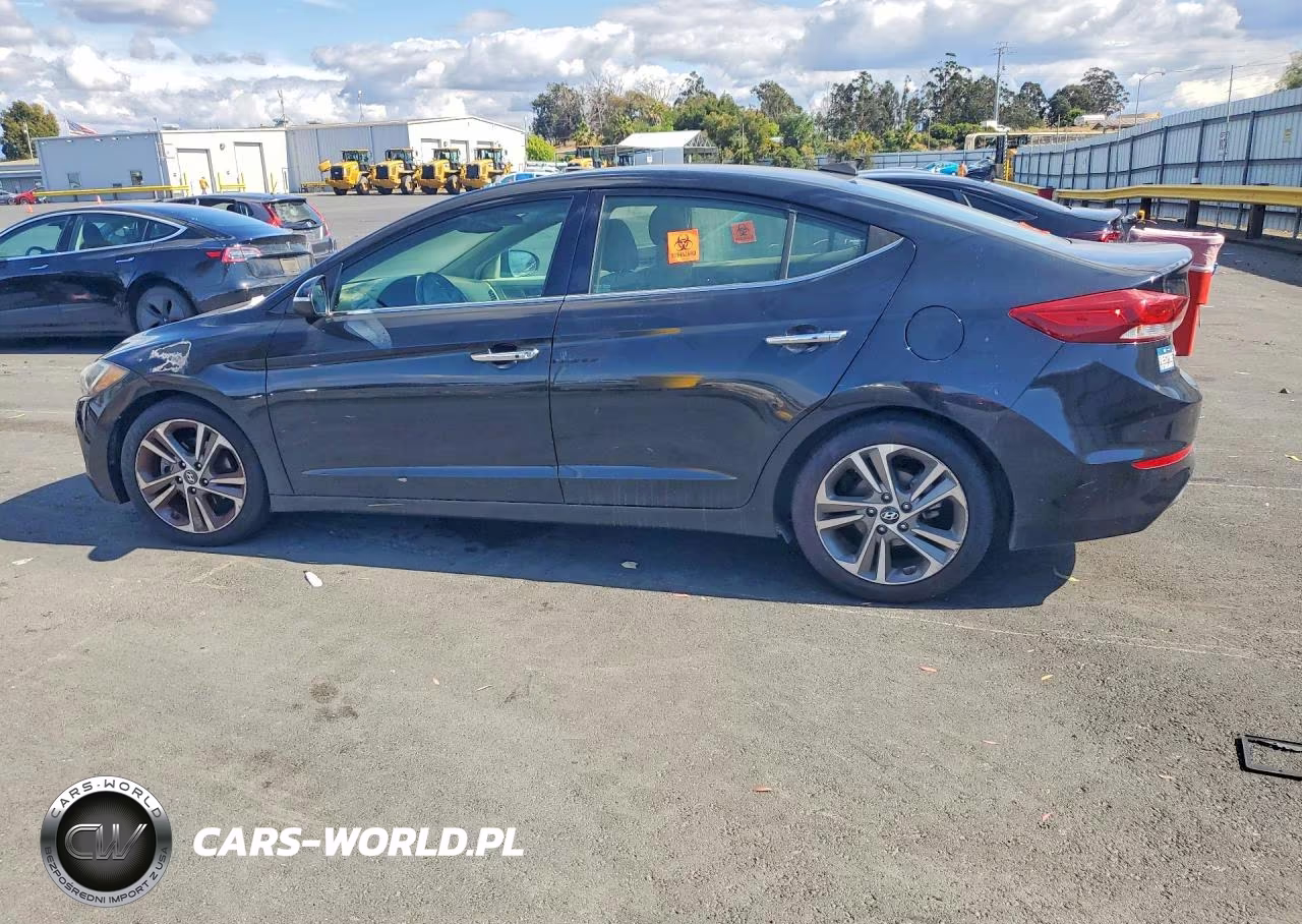 2017 Hyundai Elantra Limited VIN:5NPD84LF1HH055248 - 2