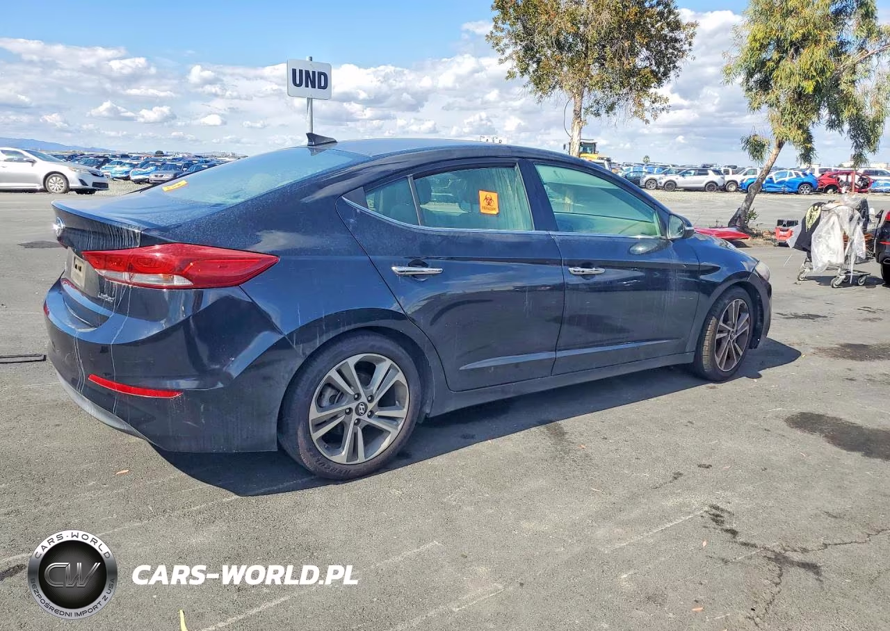 2017 Hyundai Elantra Limited VIN:5NPD84LF1HH055248 - 3