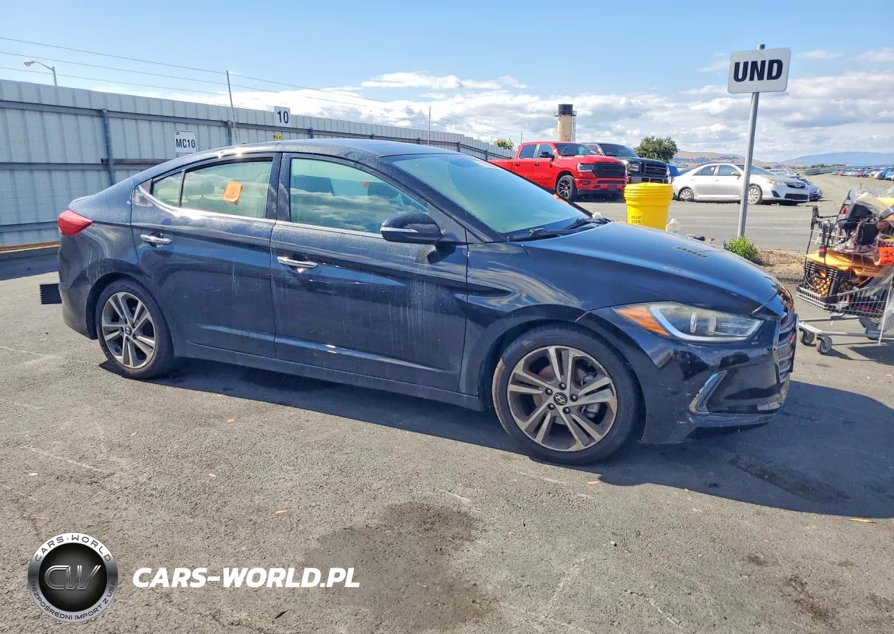 2017 Hyundai Elantra Limited VIN:5NPD84LF1HH055248 - 4