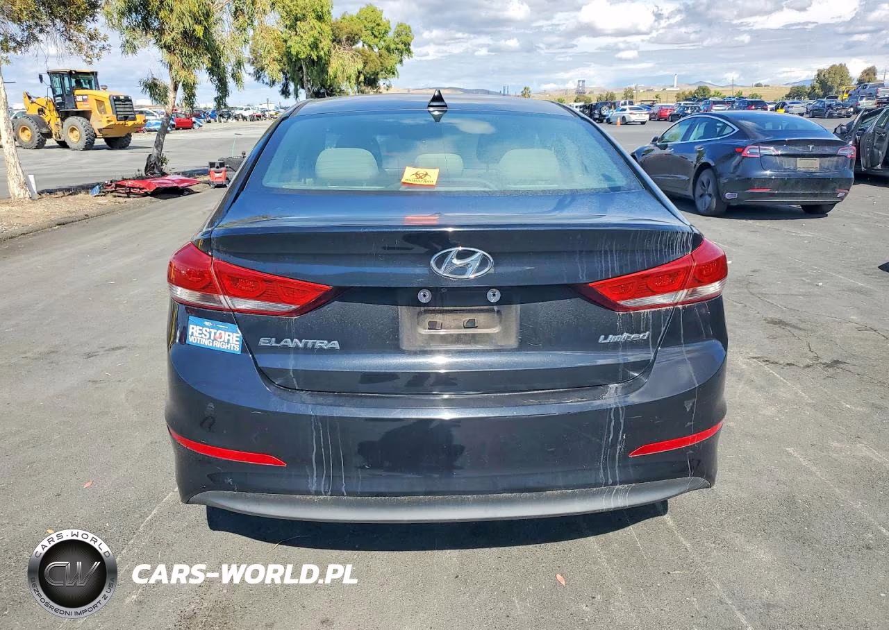 2017 Hyundai Elantra Limited VIN:5NPD84LF1HH055248 - 6