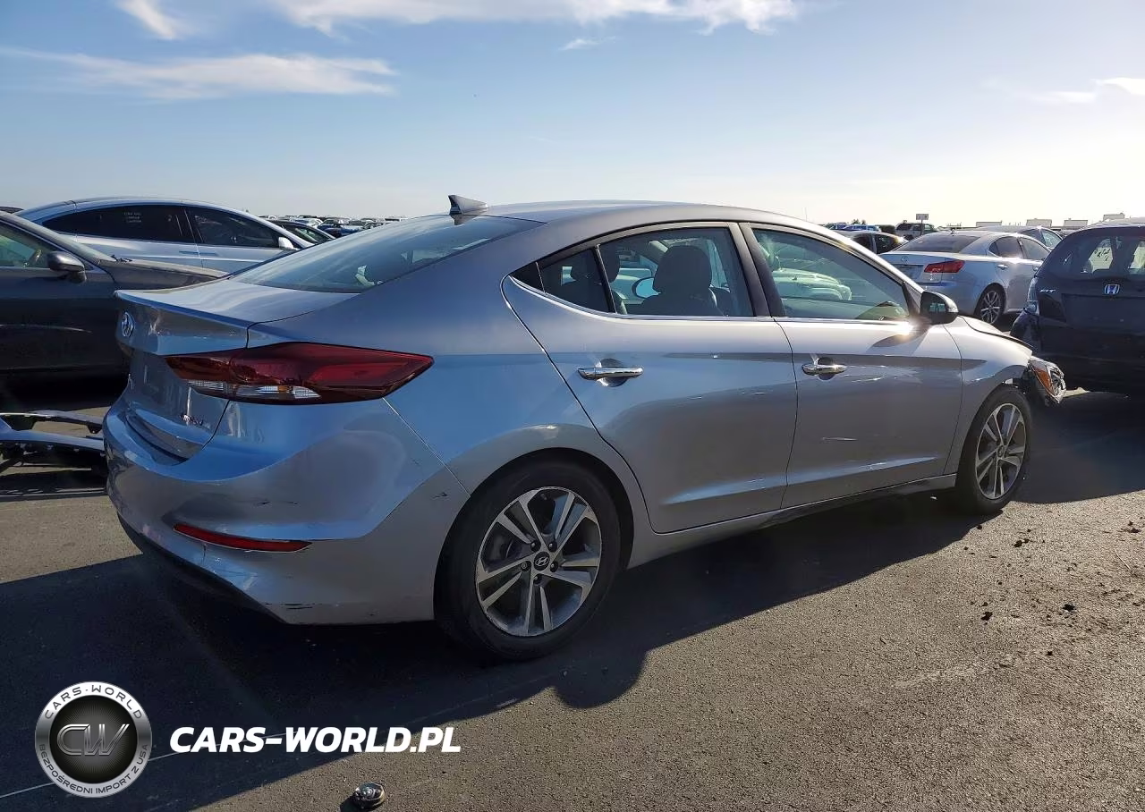 2017 Hyundai Elantra Limited VIN:5NPD84LFXHH123319 - 3