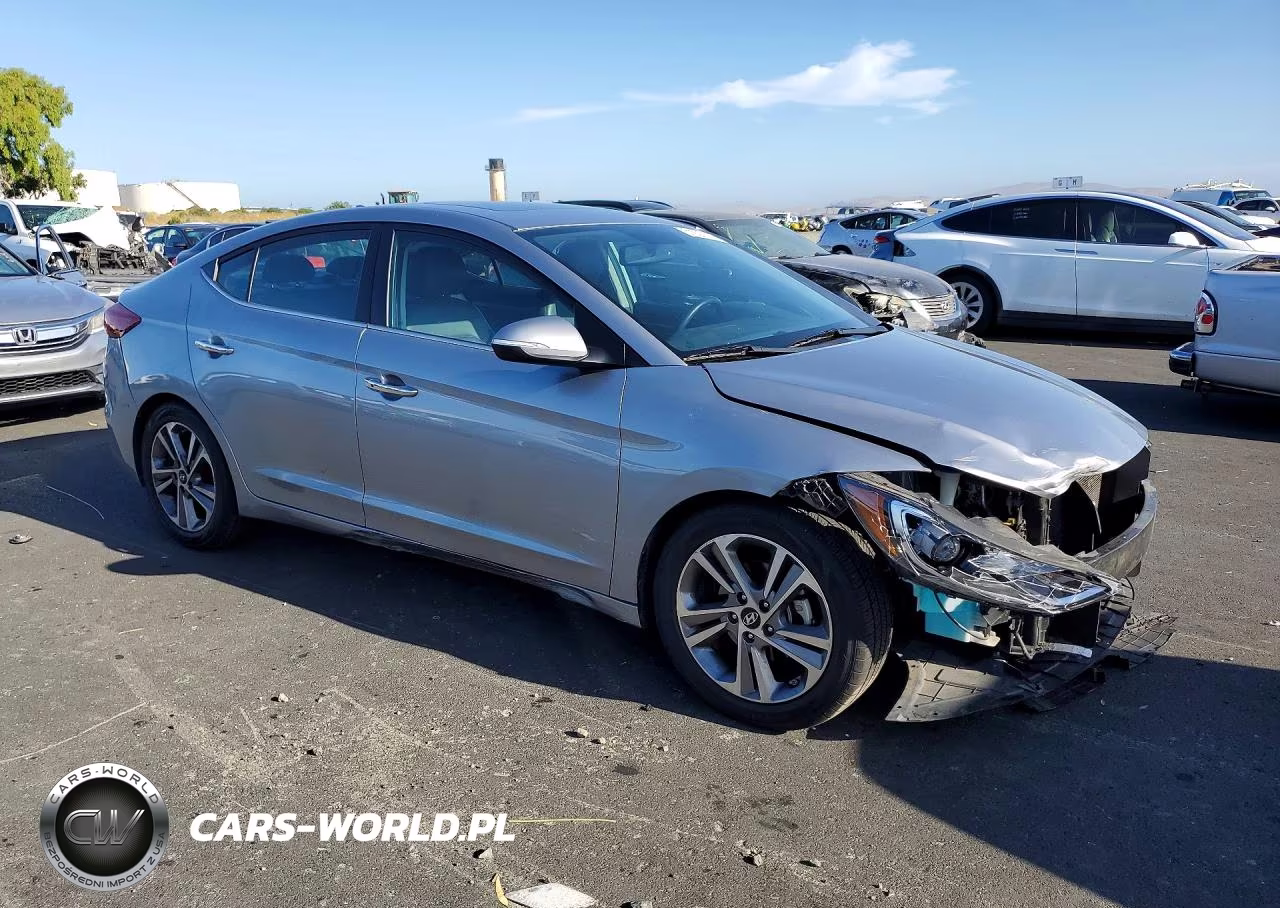 2017 Hyundai Elantra Limited VIN:5NPD84LFXHH123319 - 4