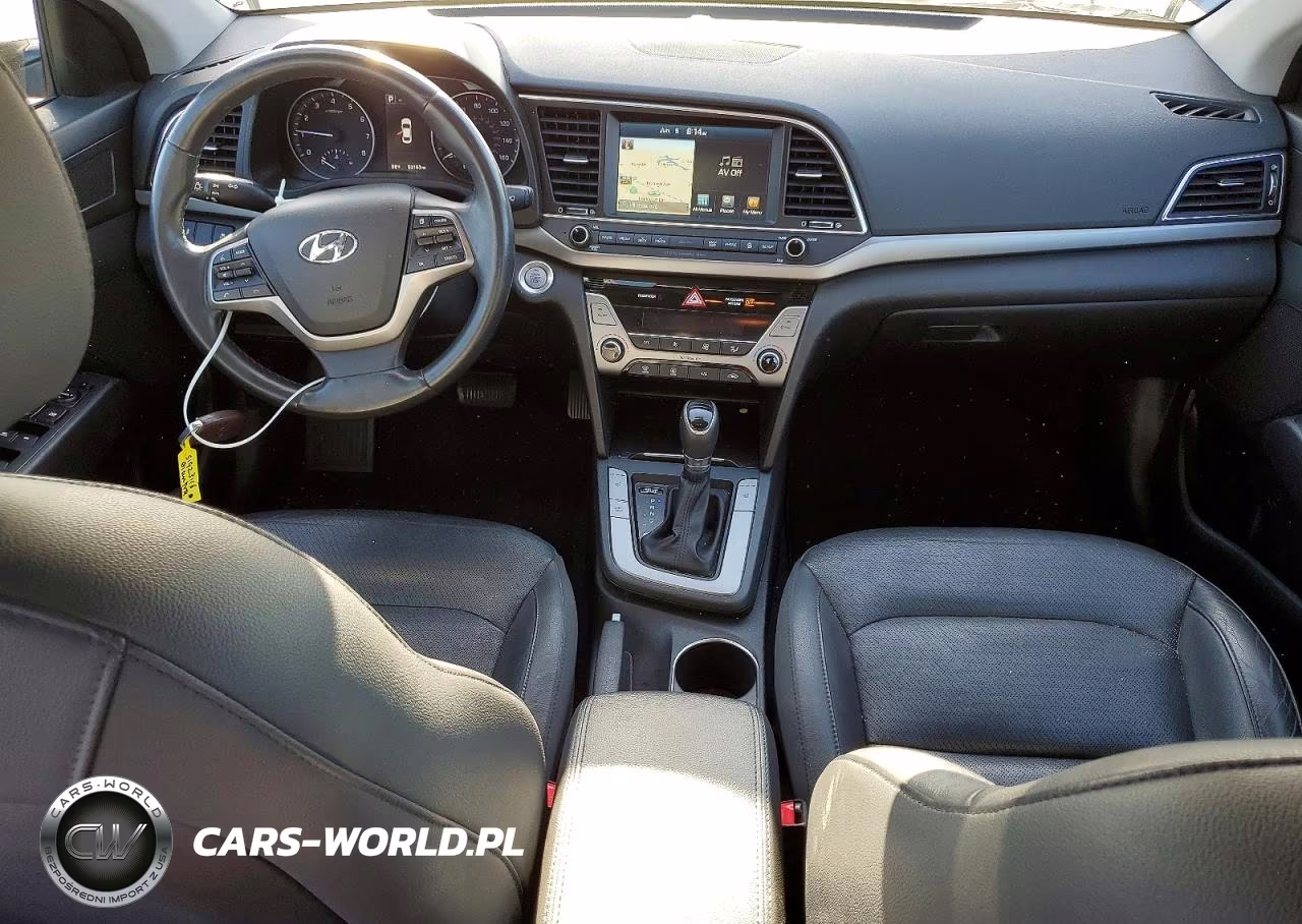 2017 Hyundai Elantra Limited VIN:5NPD84LFXHH123319 - 8