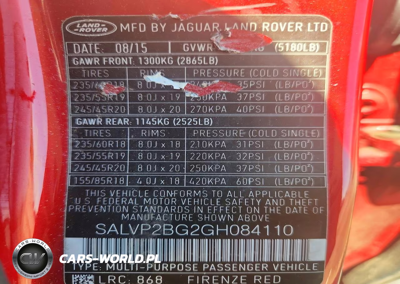 2016 Land Rover Range Rover Evoque Se VIN:SALVP2BG2GH084110 - 13
