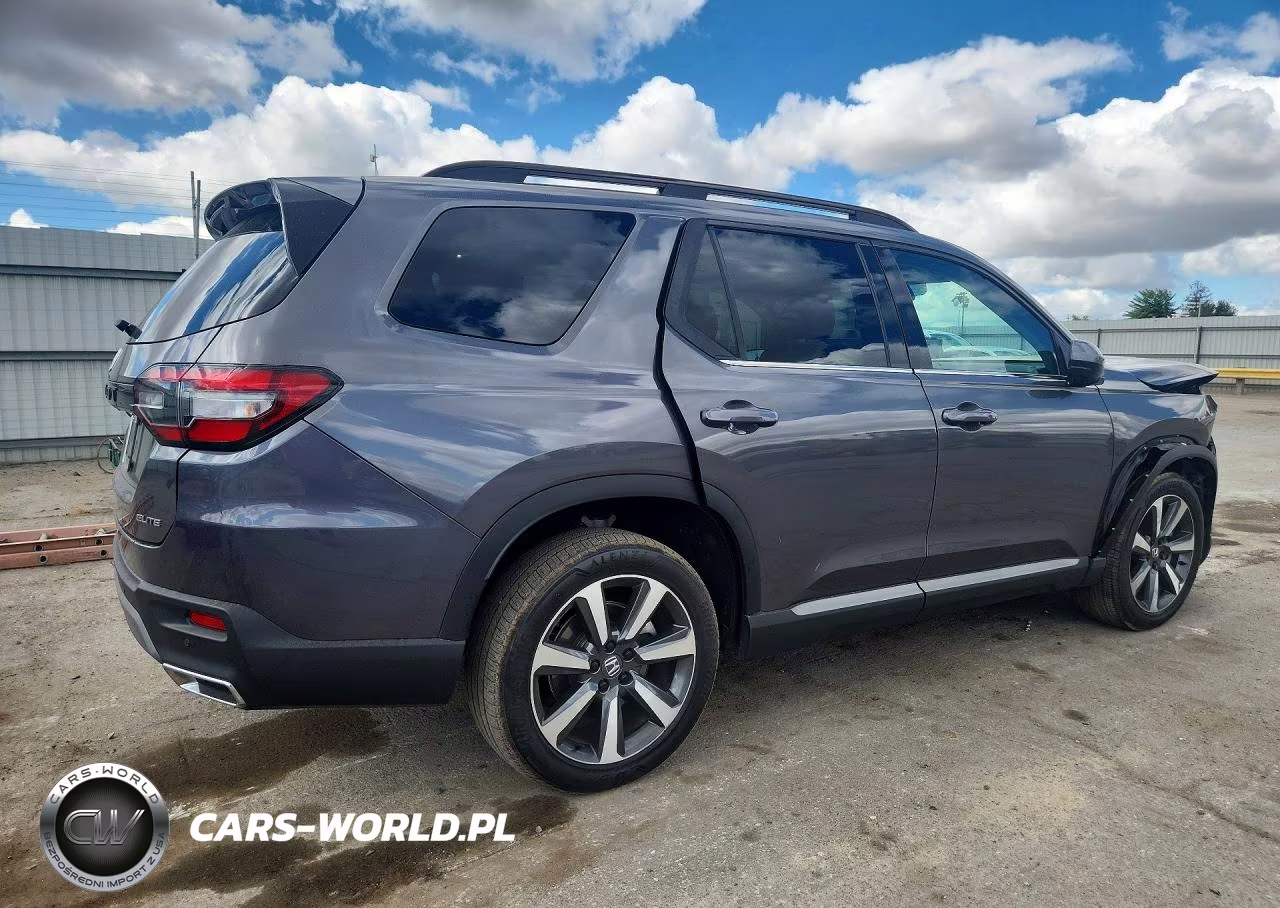 2025 Honda Pilot Elite VIN:5FNYG1H87SB105847 - 3