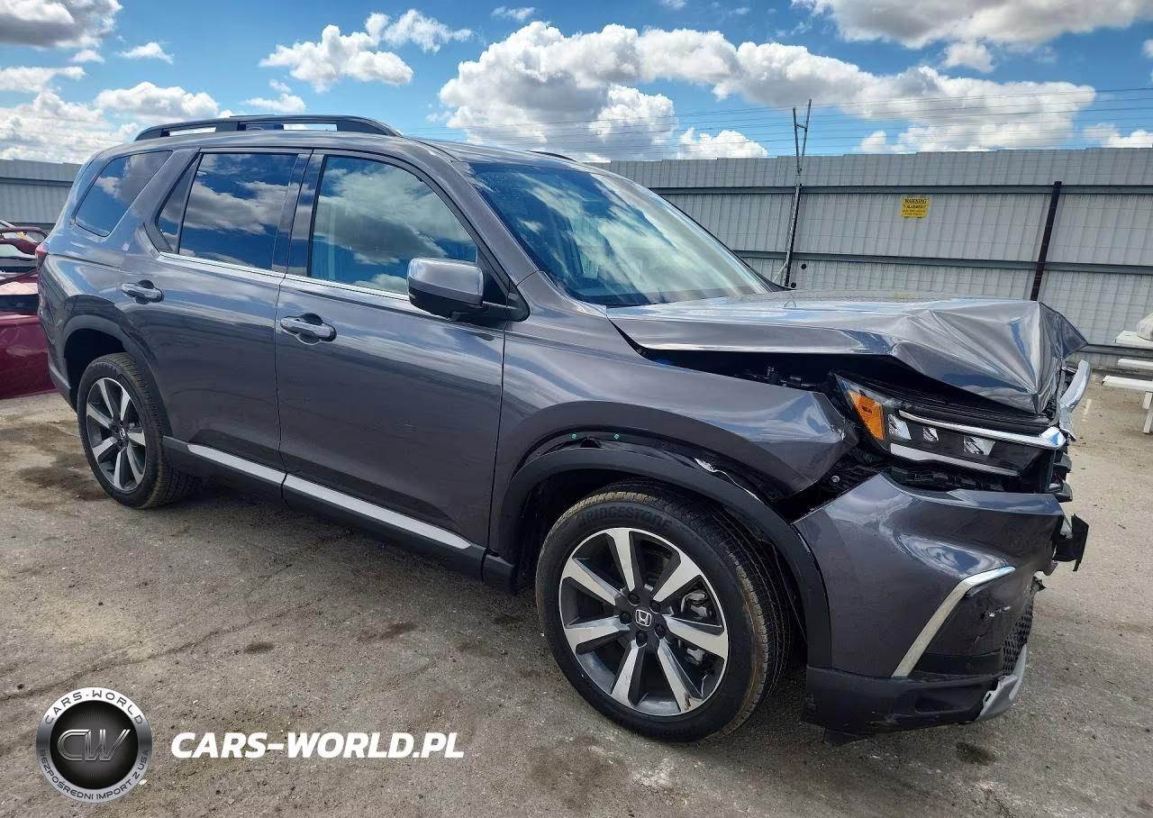 2025 Honda Pilot Elite VIN:5FNYG1H87SB105847 - 4