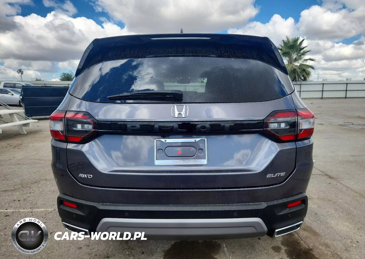 2025 Honda Pilot Elite VIN:5FNYG1H87SB105847 - 6