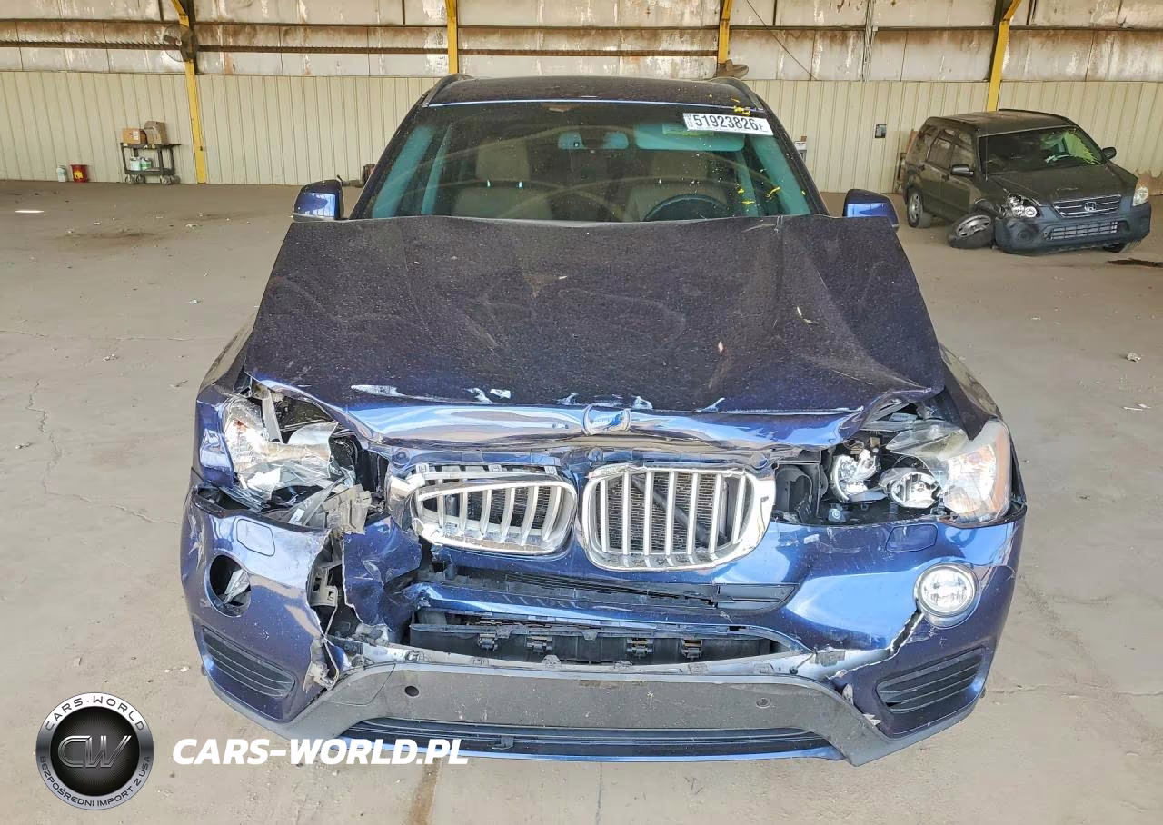 2016 BMW X3 xDrive28I VIN:5UXWX9C53G0D72865 - 5