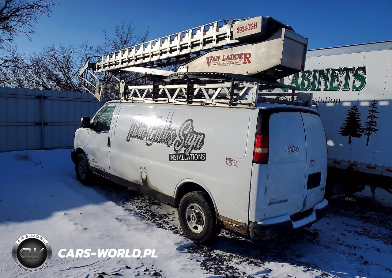 2006 GMC Savana 3500 Van With Bucket Lift VIN:1GTHG392161207097 - 2
