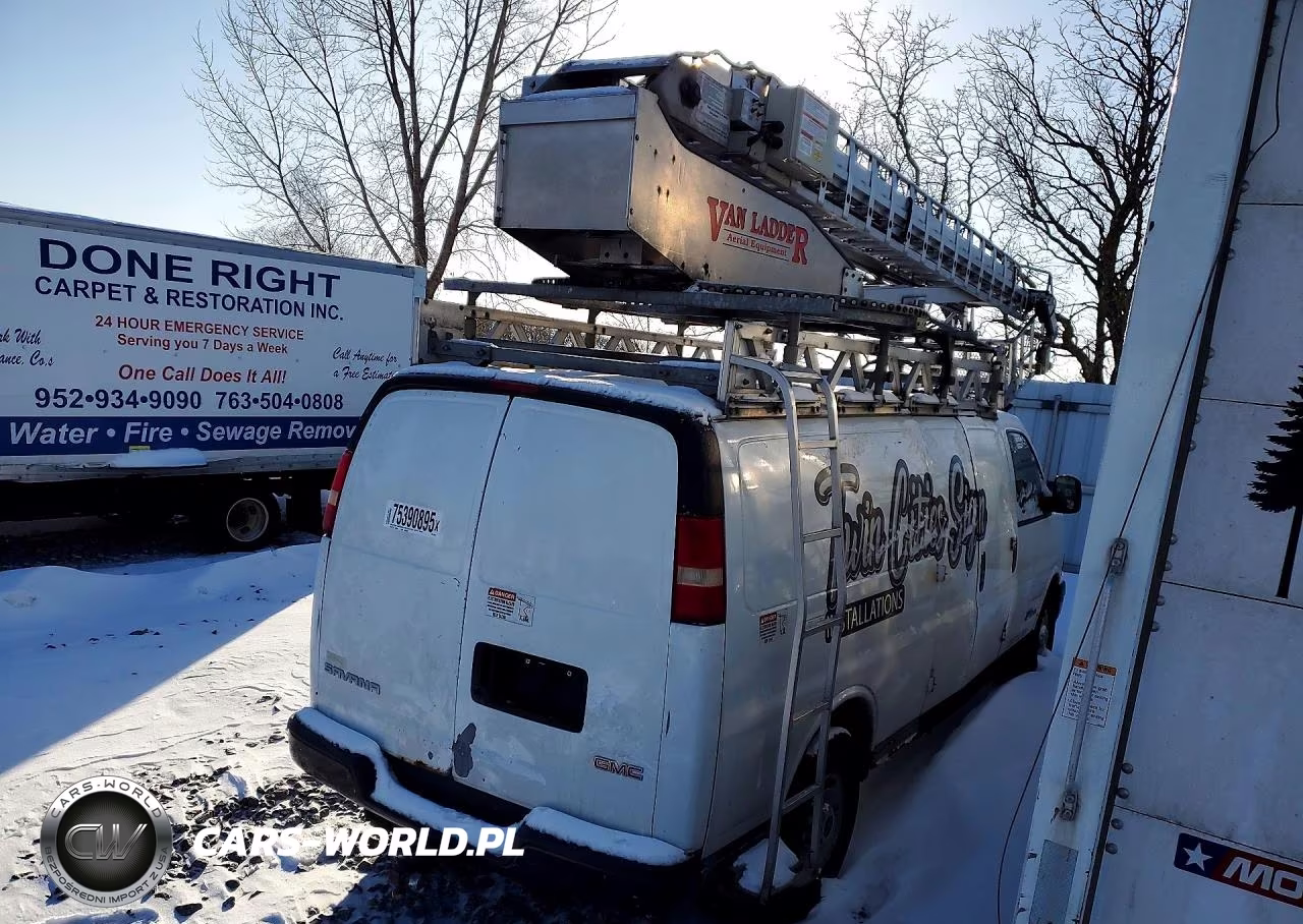 2006 GMC Savana 3500 Van With Bucket Lift VIN:1GTHG392161207097 - 3