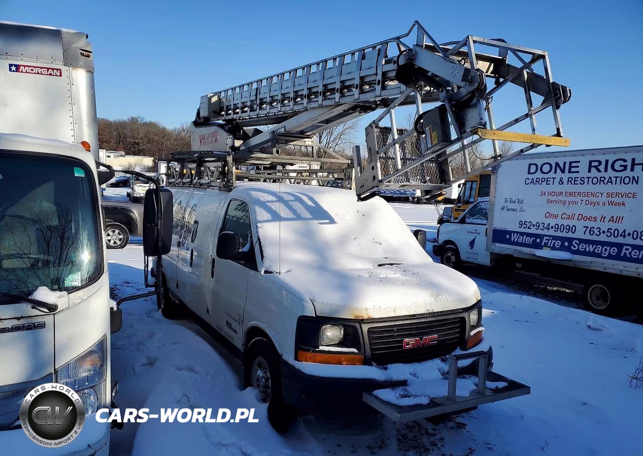 2006 GMC Savana 3500 Van With Bucket Lift VIN:1GTHG392161207097 - 4