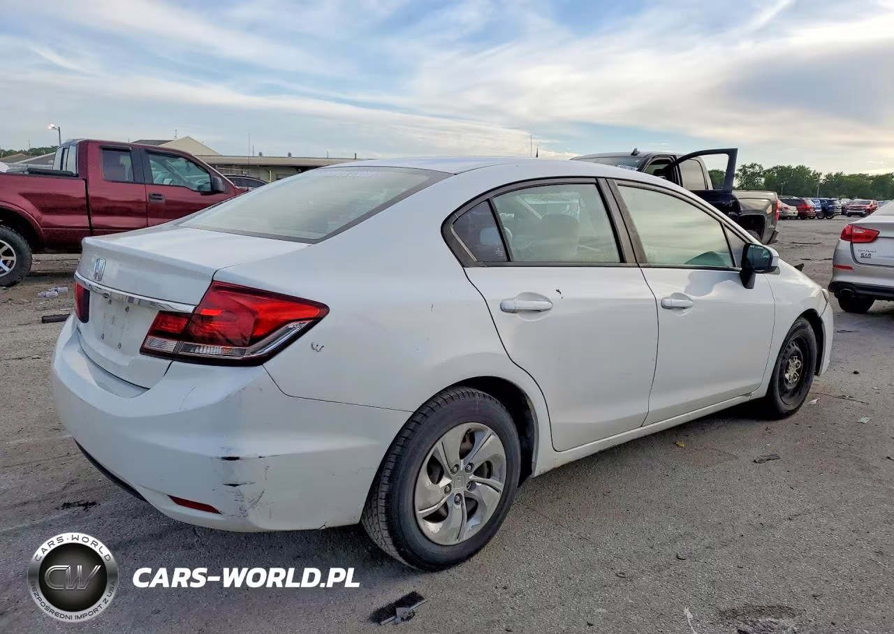 2015 Honda Civic Lx VIN:19XFB2F57FE020314 - 3
