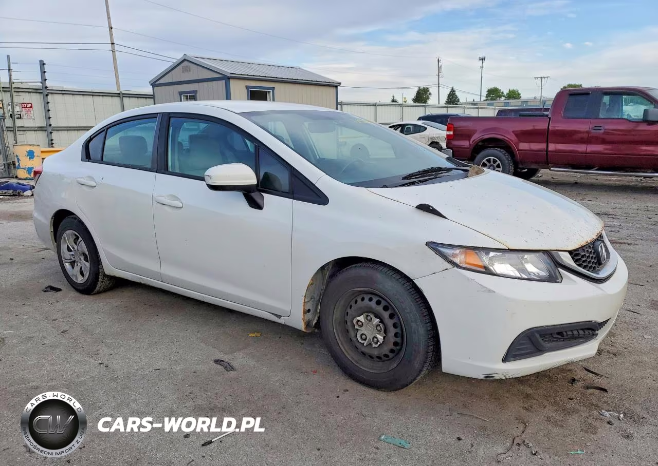 2015 Honda Civic Lx VIN:19XFB2F57FE020314 - 4