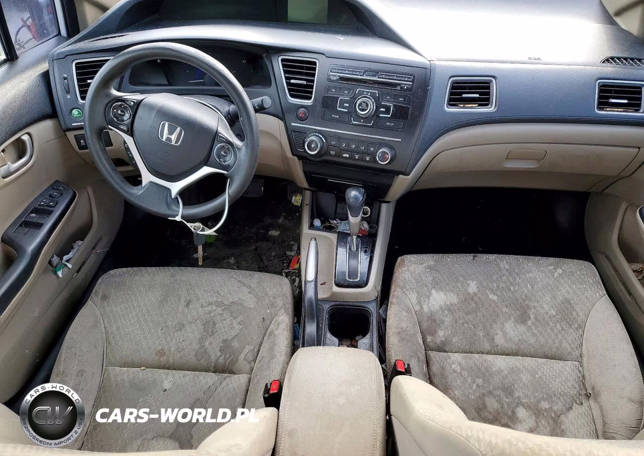 2015 Honda Civic Lx VIN:19XFB2F57FE020314 - 8