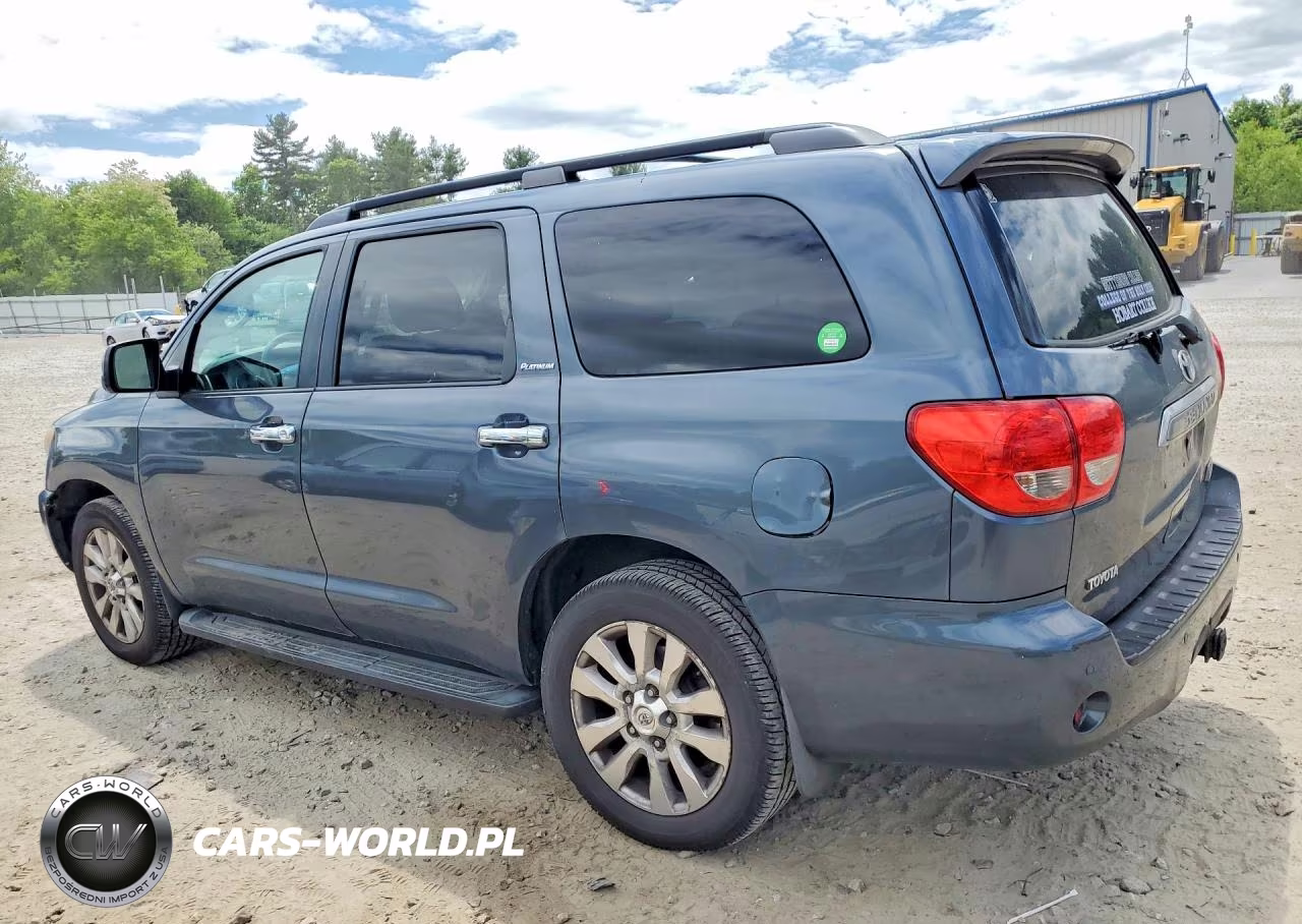 2008 Toyota Sequoia Platinum VIN:5TDBY67A18S017014 - 2