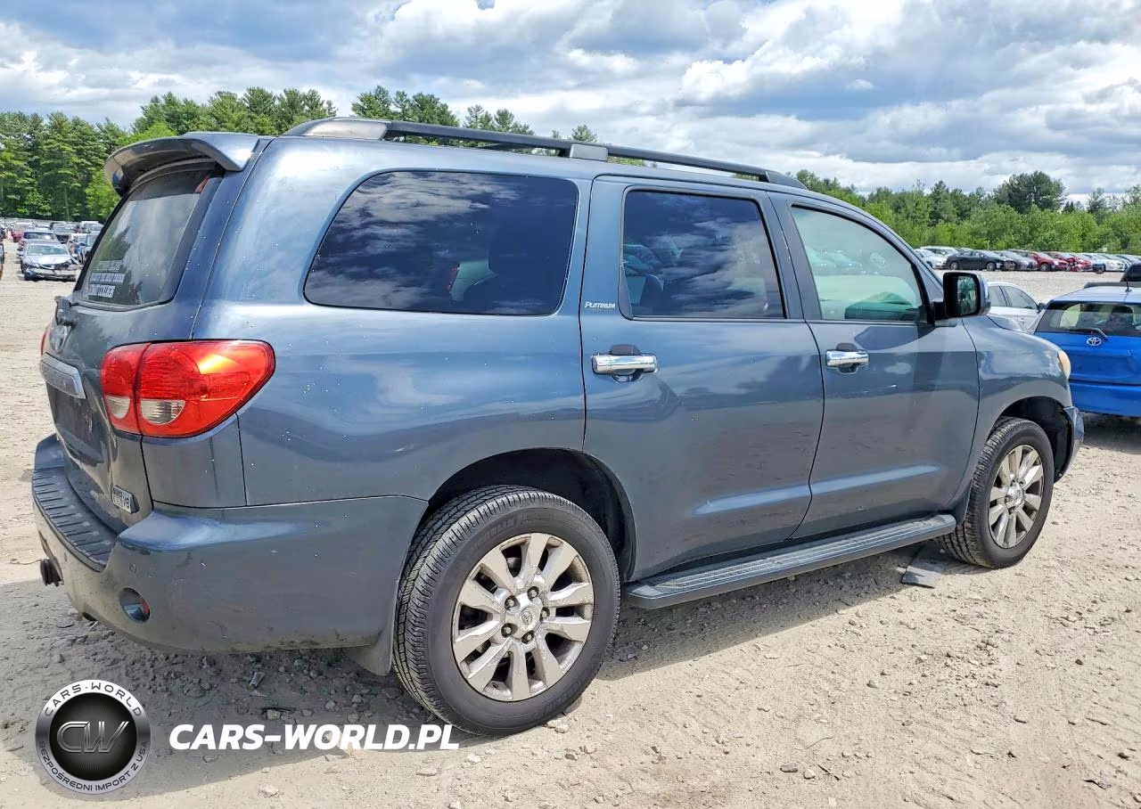 2008 Toyota Sequoia Platinum VIN:5TDBY67A18S017014 - 3