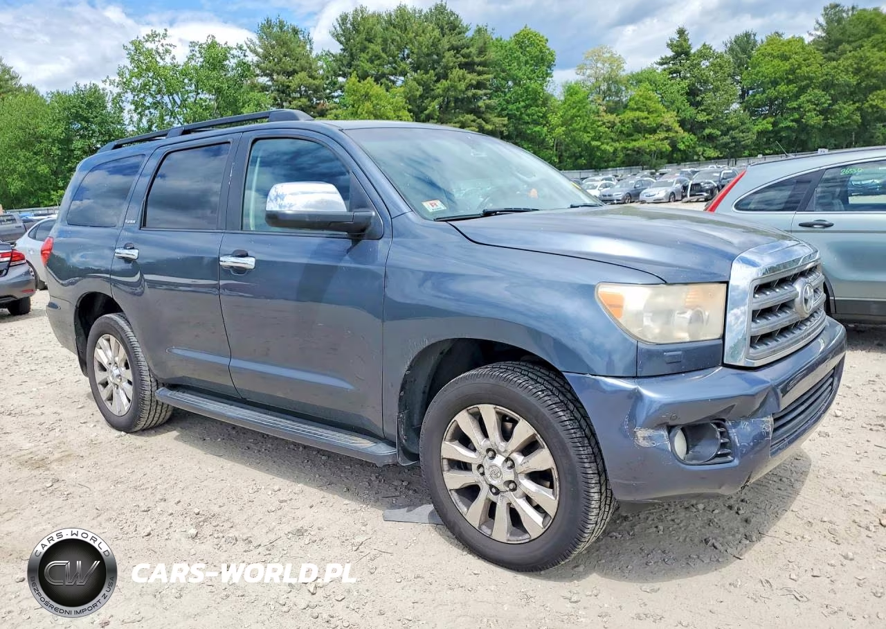 2008 Toyota Sequoia Platinum VIN:5TDBY67A18S017014 - 4