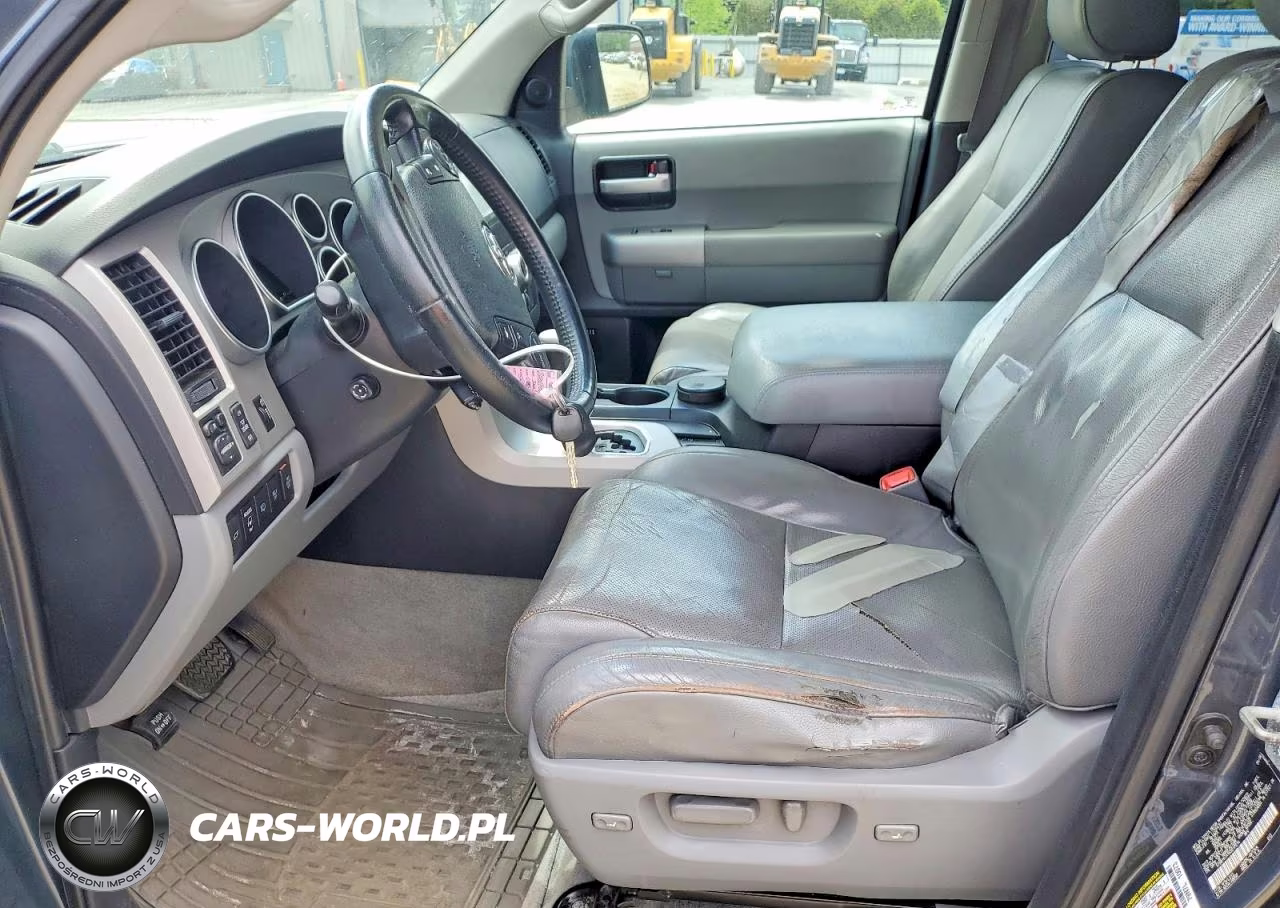 2008 Toyota Sequoia Platinum VIN:5TDBY67A18S017014 - 7