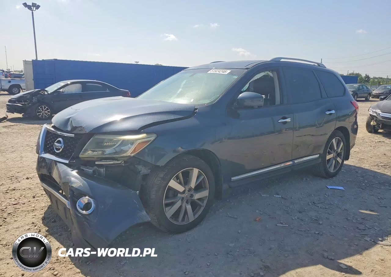 2015 Nissan Pathfinder S VIN:5N1AR2MN6FC723947 - 1