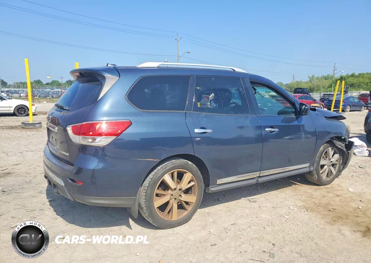 2015 Nissan Pathfinder S VIN:5N1AR2MN6FC723947 - 3