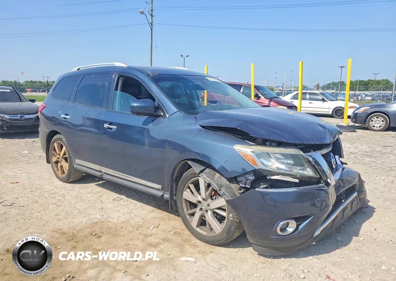 2015 Nissan Pathfinder S VIN:5N1AR2MN6FC723947 - 4