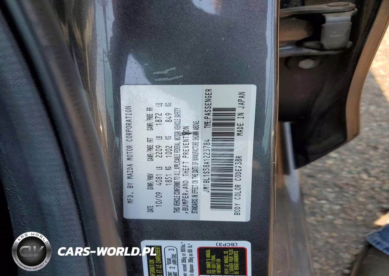 2010 Mazda 3 S VIN:JM1BL1S58A1223784 - 13