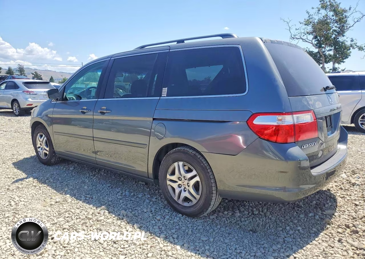 2007 Honda Odyssey Exl VIN:5FNRL38687B455716 - 2