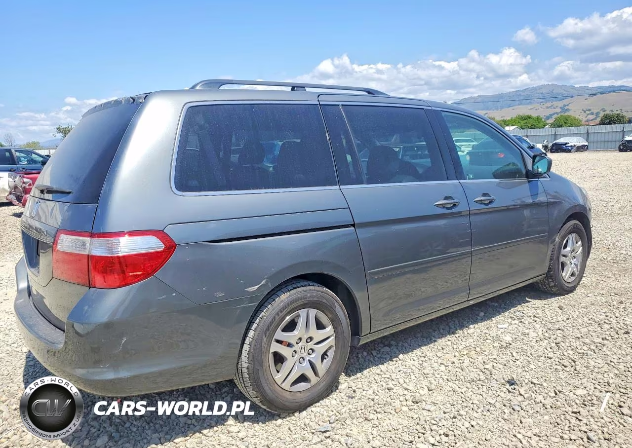 2007 Honda Odyssey Exl VIN:5FNRL38687B455716 - 3