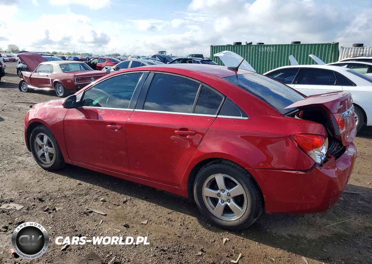 2014 Chevrolet Cruze Lt VIN:1G1PC5SB1E7173230 - 2