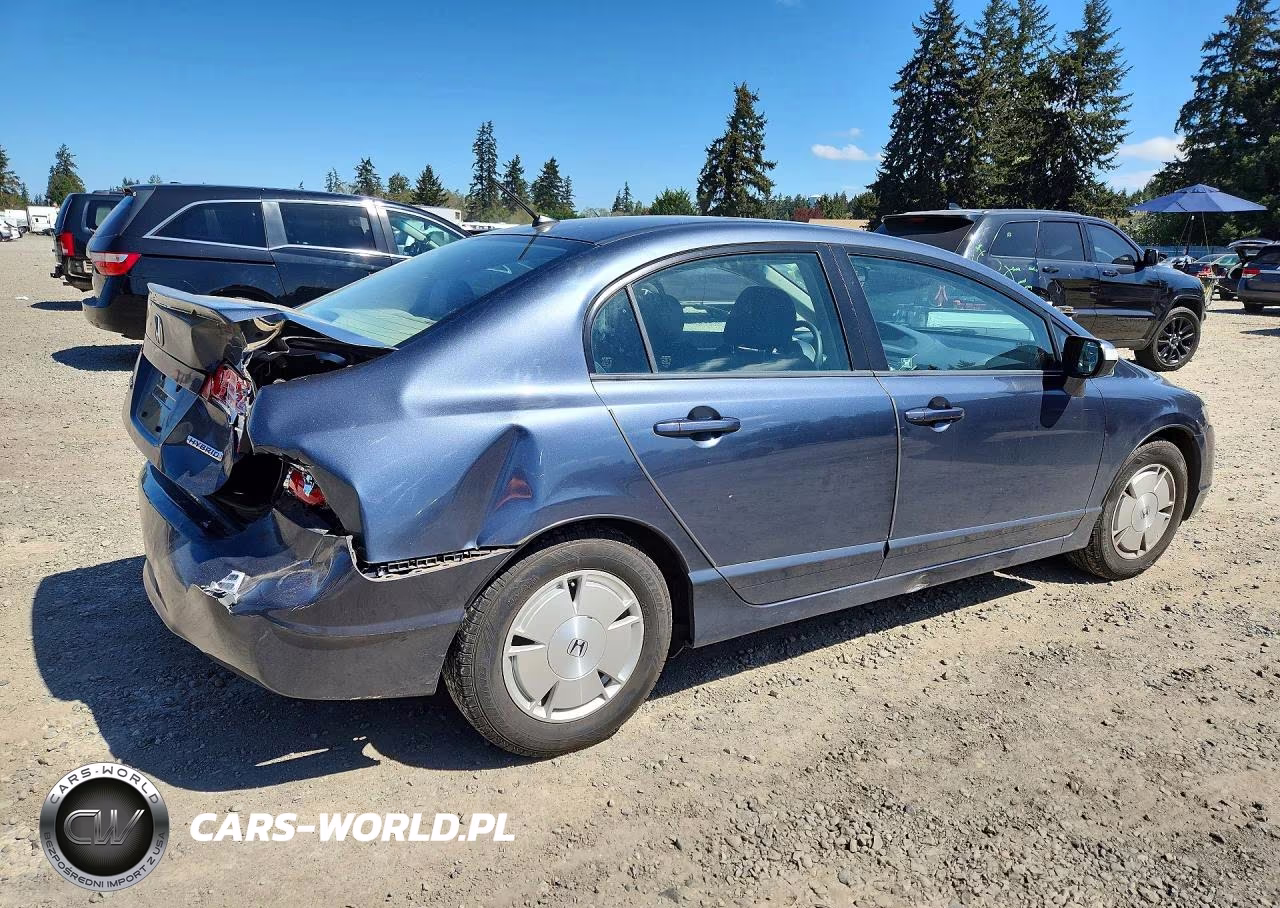 2008 Honda Civic Hybrid VIN:JHMFA36258S030787 - 3