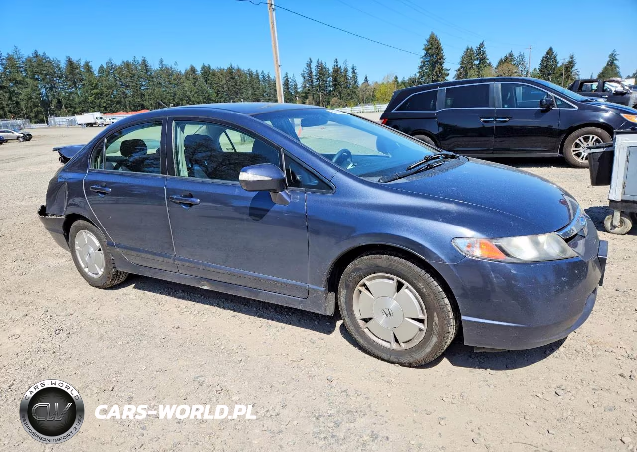 2008 Honda Civic Hybrid VIN:JHMFA36258S030787 - 4