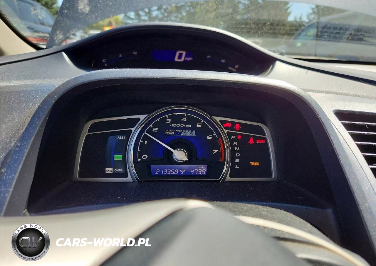 2008 Honda Civic Hybrid VIN:JHMFA36258S030787 - 9