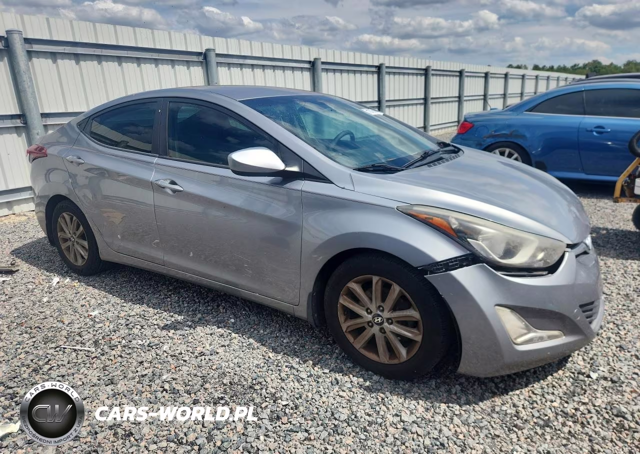 2015 Hyundai Elantra Se VIN:KMHDH4AEXFU419854 - 4
