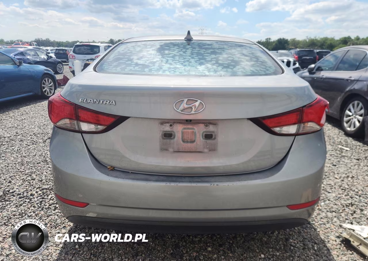 2015 Hyundai Elantra Se VIN:KMHDH4AEXFU419854 - 6