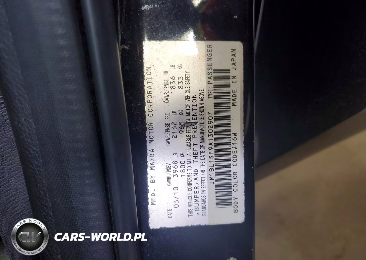 2010 Mazda 3 I VIN:JM1BL1SF9A1302907 - 13