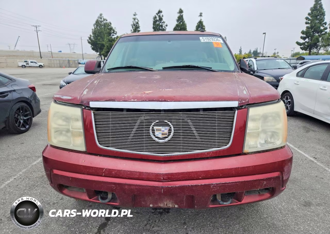 2002 Cadillac Escalade Luxury VIN:1GYEK63N92R289916 - 5