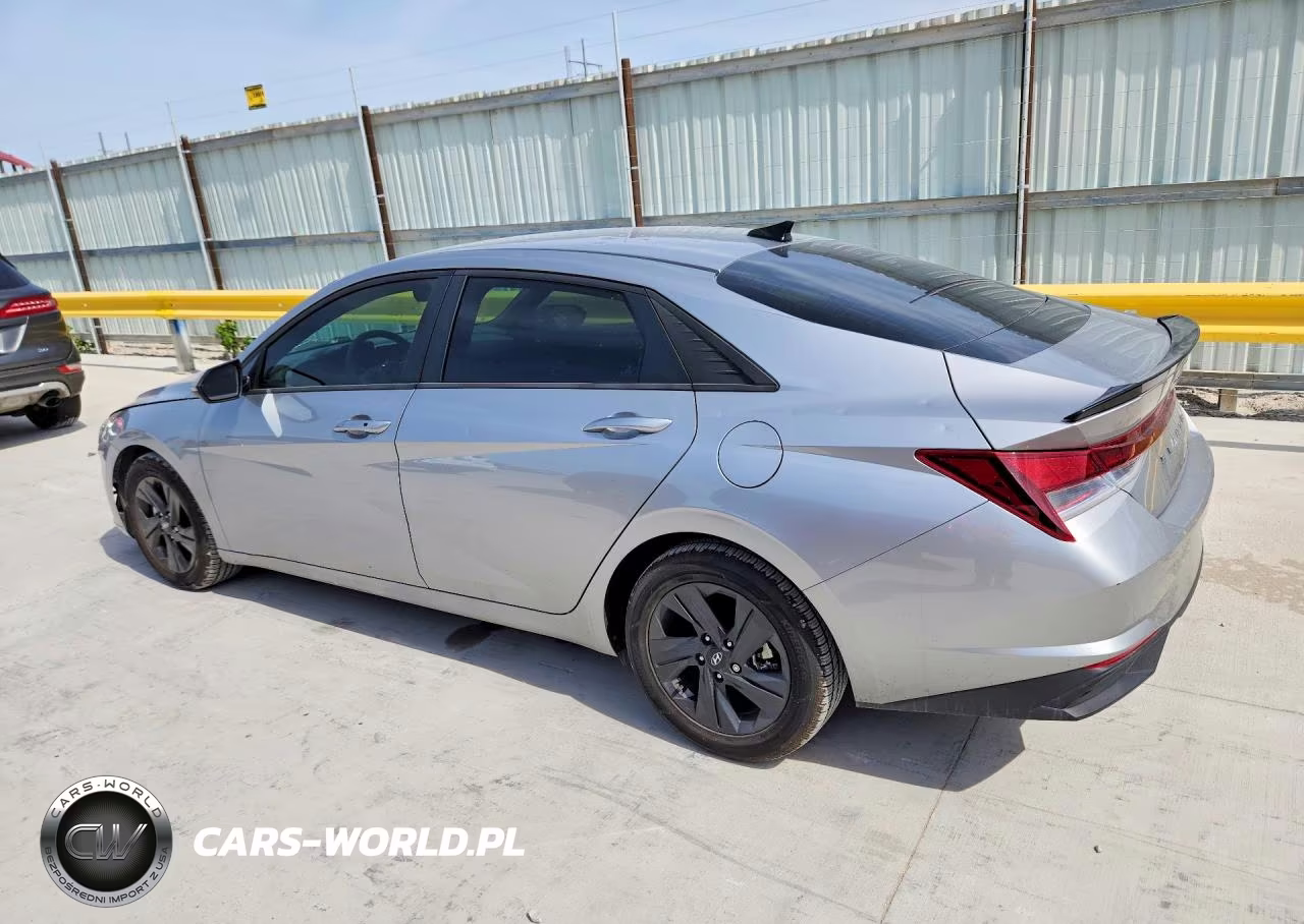 2021 Hyundai Elantra Sel VIN:5NPLS4AG7MH051577 - 2