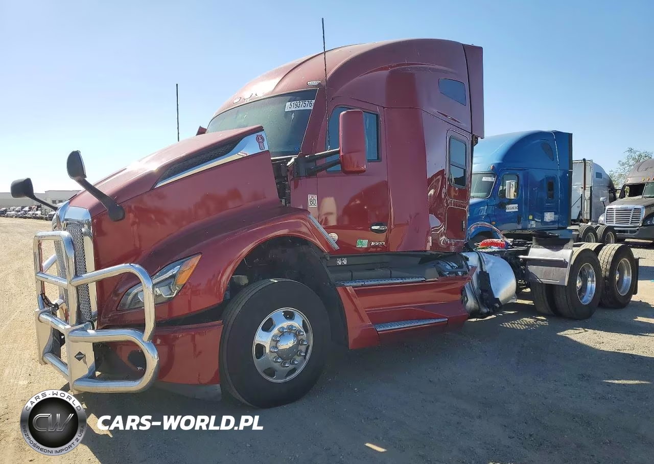 2022 Kenworth Construction T680 VIN:1XKYDP9X6NJ129852 - 2