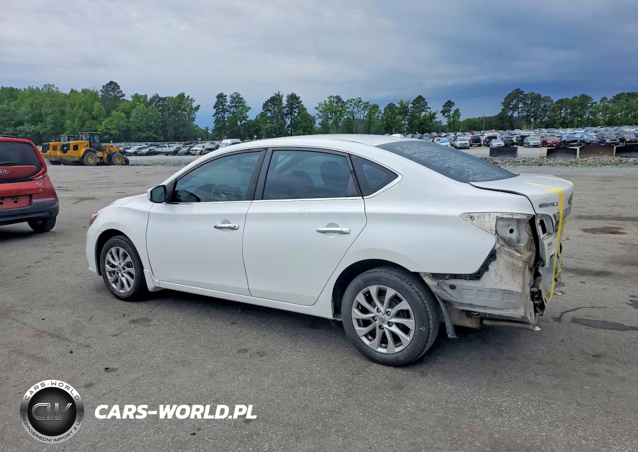 2019 Nissan Sentra Sv VIN:3N1AB7AP6KL603000 - 2