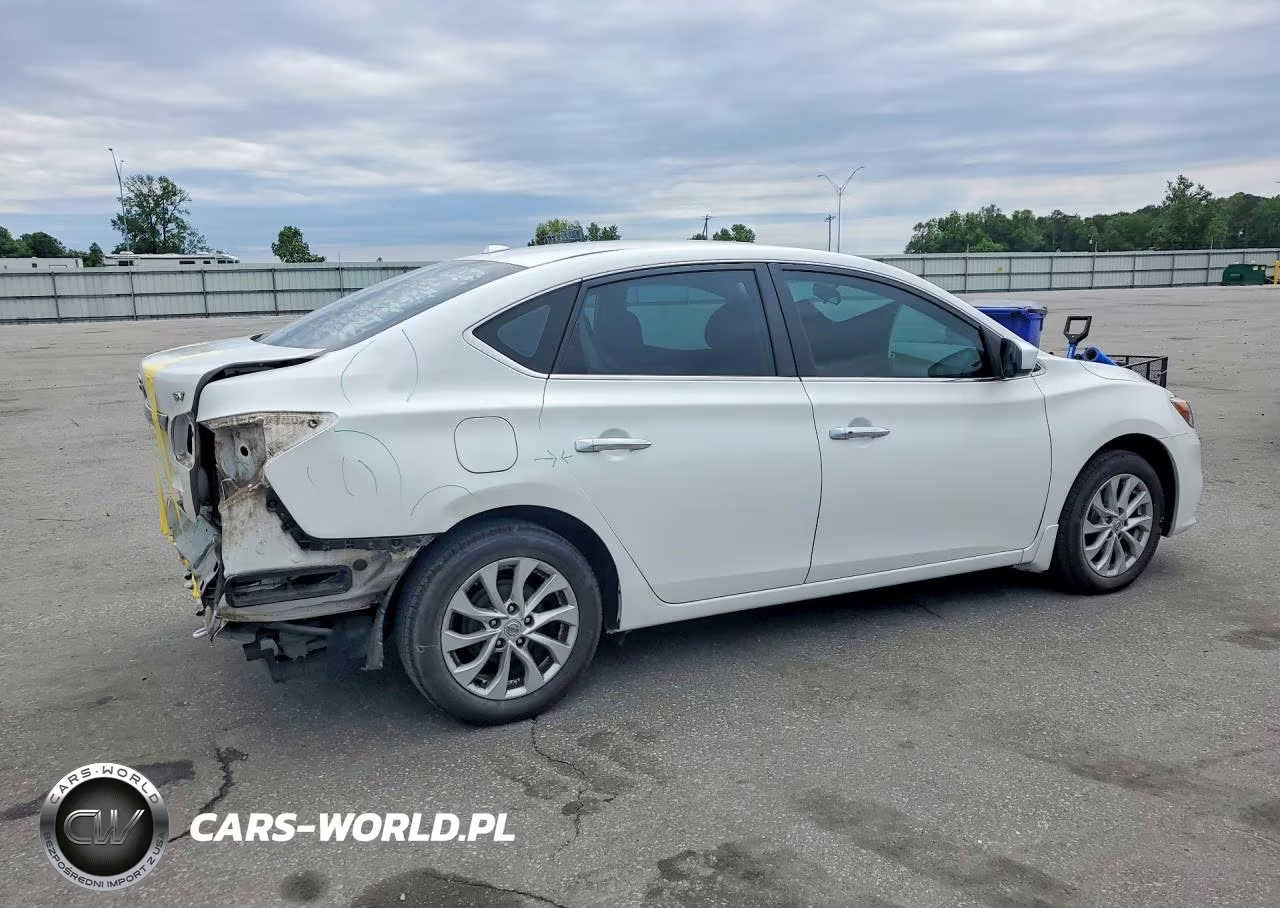2019 Nissan Sentra Sv VIN:3N1AB7AP6KL603000 - 3
